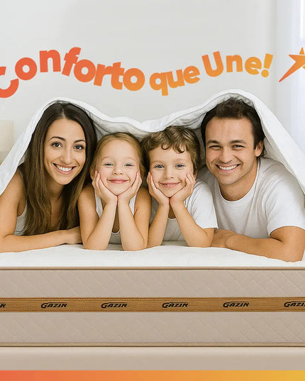 Cama Box Baú Casal com Colchão Gazin Molas Flora Bege 138x188x63cm