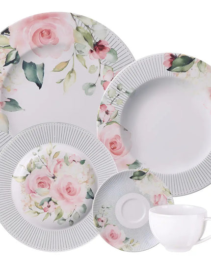 Aparelho de Jantar Tramontina Ornatta 20 Peças Branco