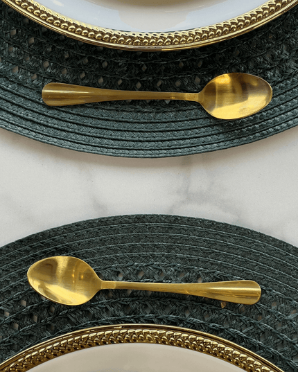 Faqueiro Dourado Aço Inox 24 Peças