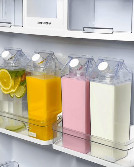 Garrafa Decorativa 1L Transparente Organização para Bebidas
