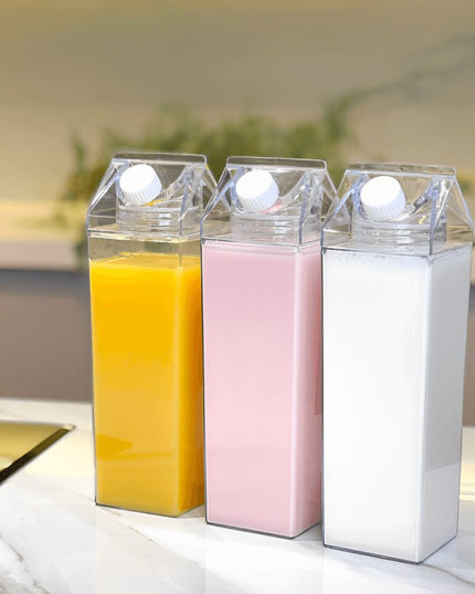 Garrafa Decorativa 1L Transparente Organização para Bebidas