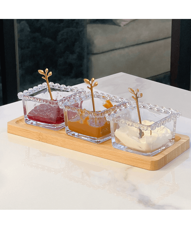 Bandeja de Bambu Hire 28 x 11 cm